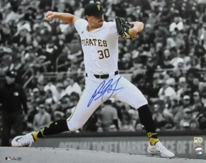 Foto firmada/autografiada por Paul Skenes 16x20 Piratas MLB Holo 195710 - Imagen 1 de 3