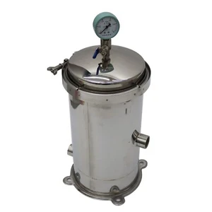 PP Cotton Stainless Steel Water Filter 20" 5 Filter Element DN25 1" Inlet/Outlet - Picture 1 of 22