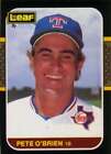 1987 Leaf Mlb Baseball Cards Pick From List 133-264