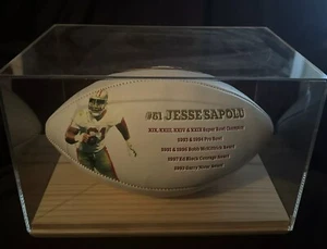 Jesse Sapolu #61 Commemorative Football  - Picture 1 of 2