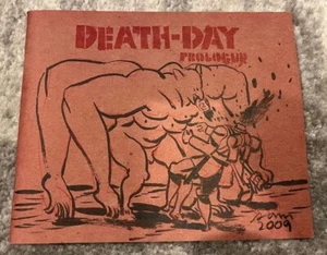 ORIGINAL SIGNED COVER DRAWING! Sam Hiti Death Day Prologue RARE 1st Print - Imagen 1 de 3