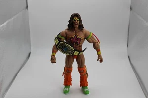 WWE Mattel Elite Flashback Ultimate Warrior Loose Figure w/ belt - Picture 1 of 5