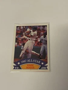 1988 Score Box Bottom #4 Wade Boggs **027158 - Bild 1 von 2