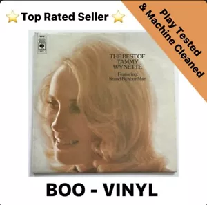 The Best Of Tammy Wynette Lp Vinyl Record S63758 1968 Vg+ / Vg+ Condition - Picture 1 of 6
