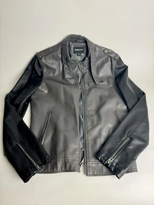 Members Only Two Tone Faux Leather Jacket (Small) - Image 1 of 3