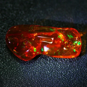 6.49ct Wonderful Multi Color Mexican Jelly Opal Tumbles Natural Gemstone - Picture 1 of 3