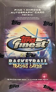 2021 Topps Finest Basketball Hobby Box ONLINE EXCLUSIVE NEW SEALED - Picture 1 of 4