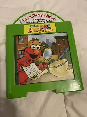 Fisher Price Mattel Learn Through Music Cartridge Elmo's Scavenger Hunt 2002 - Image 1 of 3