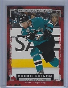 2015-16 Upper Deck Portfolio #208 Joonas Donskoi Rookie Card - Picture 1 of 2