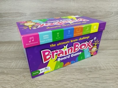BrainBox The Ultimate Brain Challenge Board Game EXCELLENT - Image 1 of 4