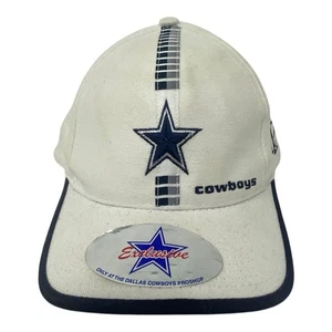 Cappello berretto Dallas Cowboys esclusivo Pro Shop anni 90 vintage bianco blu navy logo stella - Foto 1 di 13