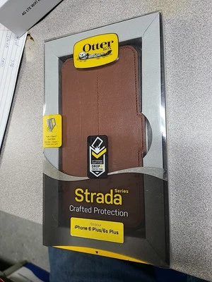 OtterBox STRADA SERIES Leather Wallet Case  IPhone 6+/6S+-see Pic  Inside Damage - Image 1 of 4