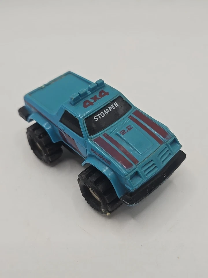 Camión de juguete Dodge Rampage vintage Schaper Stomper 4x4 azul  Foto 1 de 4