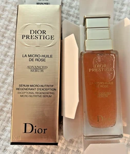 DIOR PRESTIGE SERUM holiday wedding gift + Bag HUILE ROSE ADVANCED beauty $500 - Picture 1 of 9