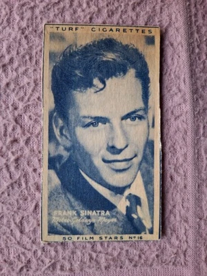 CARRERAS TURF - FILM STARS #16 FRANK SINATRA  GD some toning - Image 1 of 2