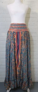 Anthropologie RAGA Maxi Skirt Bohemian Floral Print Size Medium NWT - Picture 1 of 9