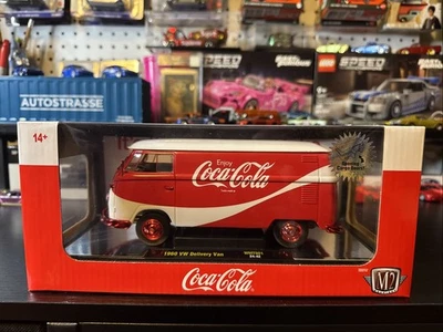 M2 Machines 1/24 Coca Cola 1960 VW Delivery Van CHASE! - Image 1 of 4