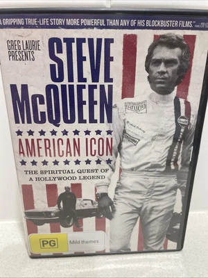 STEVE McQUEEN  AMERICAN ICON - Region 4 - RARE Fast Post - Image 1 of 3