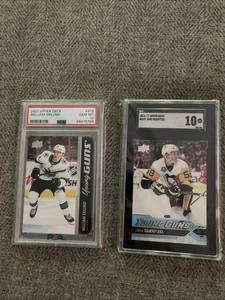 Jake Guentzel SGC 10 and William Eklund PSA 10 - Picture 1 of 5