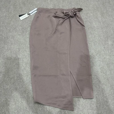 Falda envolvente Aritzia Babaton para mujer talla 4 polvorienta malva pareo Foto 1 de 4