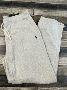 Polo Ralph Lauren Big & Tall Men's Grey Solid Core Fleece Sweatpants - Picture 1 of 6