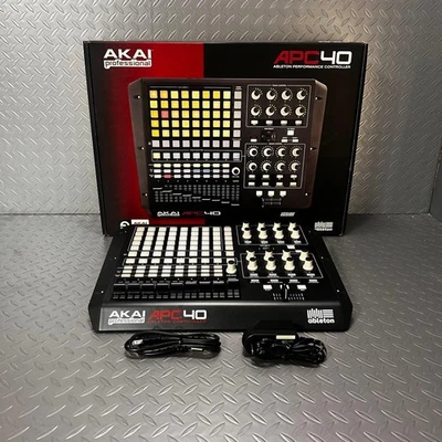 AKAI professional APC40 DJ Mixer Ableton Live Professional Midi Controller r# - Image 1 of 4