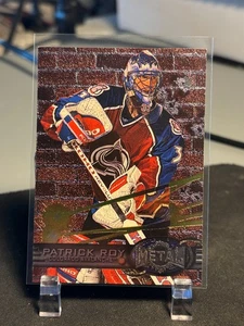 1996-97 Fleer Skybox Metal Universe Patrick Roy #37 Colorado Avalanche - Picture 1 of 2