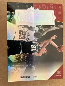 1998-99 SPx Finite spectrum Tim Duncan #107 (220/250) Star Power HOF - Picture 1 of 2