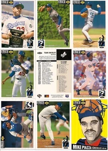 1994 UD Oberdeck Sammler Auswahl Los Angeles Dodgers komplettes Team Set (25) - Bild 1 von 1