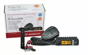 CB Radio Albrecht AE 6120 40 UK EU AM FM RF Gain adjustable RX TX VOX - Picture 1 of 1