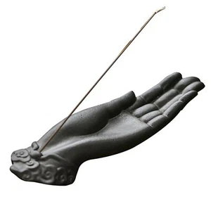 Ceramic Incense Holder For Sticks Incense Burner Holder Zen Decor With Buddha Ha - Picture 1 of 7