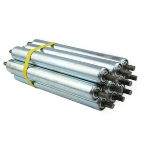 Ø25mm Tragrolle Förderband Rollenbahn Förderbandrollen Förderrolle 200-700mm - Bild 1 von 3