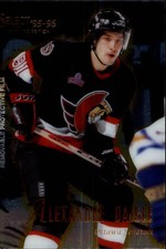 1995-96 Select Certified Senators Hockey Card #22 Alexandre Daigle