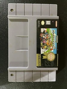 Authentic Super Mario Kart Super Nintendo SNES Game Cartridge Tested Works - Picture 1 of 3