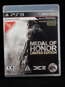 Medal of Honor Limited Edition (Sony PlayStation 3, 2010) COMPLETE - Picture 1 of 3