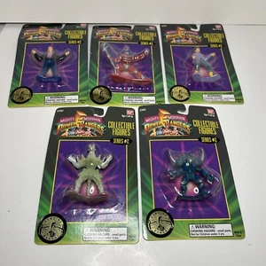 Mighty Morphin Power Rangers Figures Series 2 NEW 1995 - Lot of 5 Villians - Picture 1 of 12
