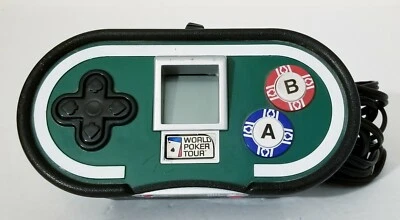 World Poker Tour TV Plug & Play Game System Controller All In One Fun Jakks - Image 1 of 4