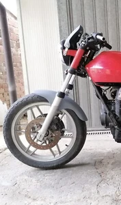 Parafanghi Motoguzzi V35 V50 V65 C Front + Rear Fender Cafe Racer - Imagen 1 de 11