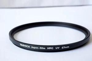 Yashica Japan-Slim HMC UV 67mm Filter C/Y Yashica Wide Angle Thin Profile Unused - Picture 1 of 6