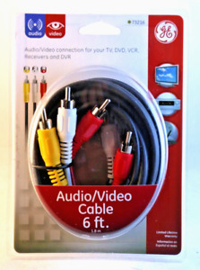 NEW IN BOX AUDIOE VIDEO 6 FEET LONG CABLE COMPONENT INTERCONNECT #73216