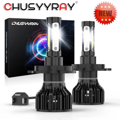 Kit 4 lados H4 9003 blanco súper brillante para Suzuki Aerio 2002 2003 2004 2005-2007 Foto 1 de 4