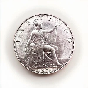 GREAT BRITAIN FARTHING 1925 KM#808.2 2.8gr A027 - Picture 1 of 2