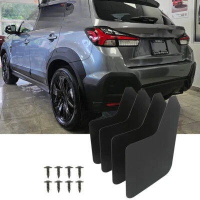 Mud Flaps Splash Guards Flexible Wheel Fender Flares BK for Mitsubishi Outlander Foto 1 de 4