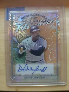 Dave Winfield Auto #1/1. 2024 Leaf Electrum Here Comes The Thunder. Autograph. - Picture 1 of 3