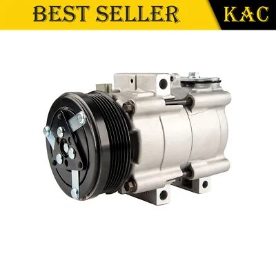 AC A/C Compressor W/Clutch For 96-2006 Ford Mustang 94-02 Lincoln Town Car 58129 - Image 1 of 4