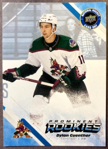 2022-23 UD NHCD Prominent Rookies #NHCD-9 Dylan Guenther Arizona Coyotes - Picture 1 of 1
