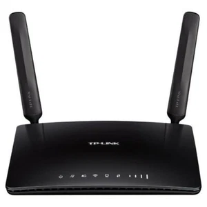Modem Routeur Sans Fil TP-LINK NOIR GIGABIT 4G LTE 300 Mbps 4 PORTS TL-MR6400 - Photo 1/4