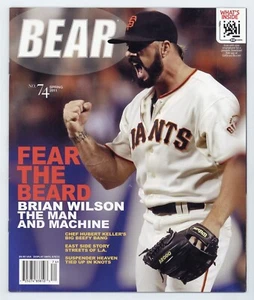 Bear 2010 Brian Wilson Zeb Atlas #74 SF Giants 36pg Athletes Gay Magazine M35686 - Picture 1 of 1