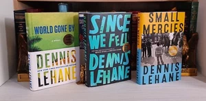 3 SIGNIERTE 1. AUSGABEN VON DENNIS LEHANE WORLD GONE BY SMALL MERCIES SINCE WE FELL - Bild 1 von 17