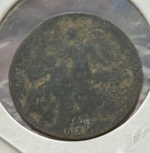 1913 France 5 Centimes - Picture 1 of 2